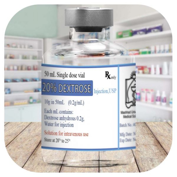 dextrose20% vial