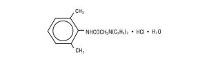 فرمول آمپول تزریقی لیدوکائین هیدروکلراید